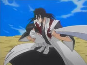 Byakuya salva a Rukia