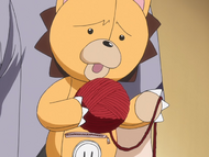 Kon uses the string.