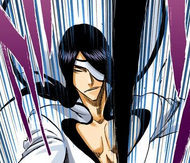 Nnoitra withstands a direct slash from Ichigo without injury.