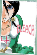 The opening color page of chapter 344, featuring Rukia.