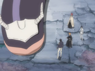 Bawabawa tells Ichigo's group to follow him.