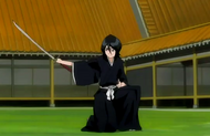 Rukia fails to release her Shikai.