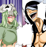 Nnoitra warns Nelliel that the Espada have become much stronger since she fell from their ranks.