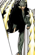 Urahara casts Bakudō #63. Sajō Sabaku to restrain Aizen further.