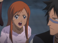 Orihime decides to deliver the final blow herself.