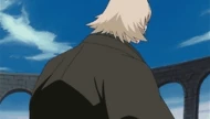 Urahara uses Kamisori, Benihime to counter Reigai-Kisuke Urahara's Kamisori, Benihime.
