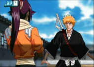 Yoruichi Shihōin and Ichigo Kurosaki