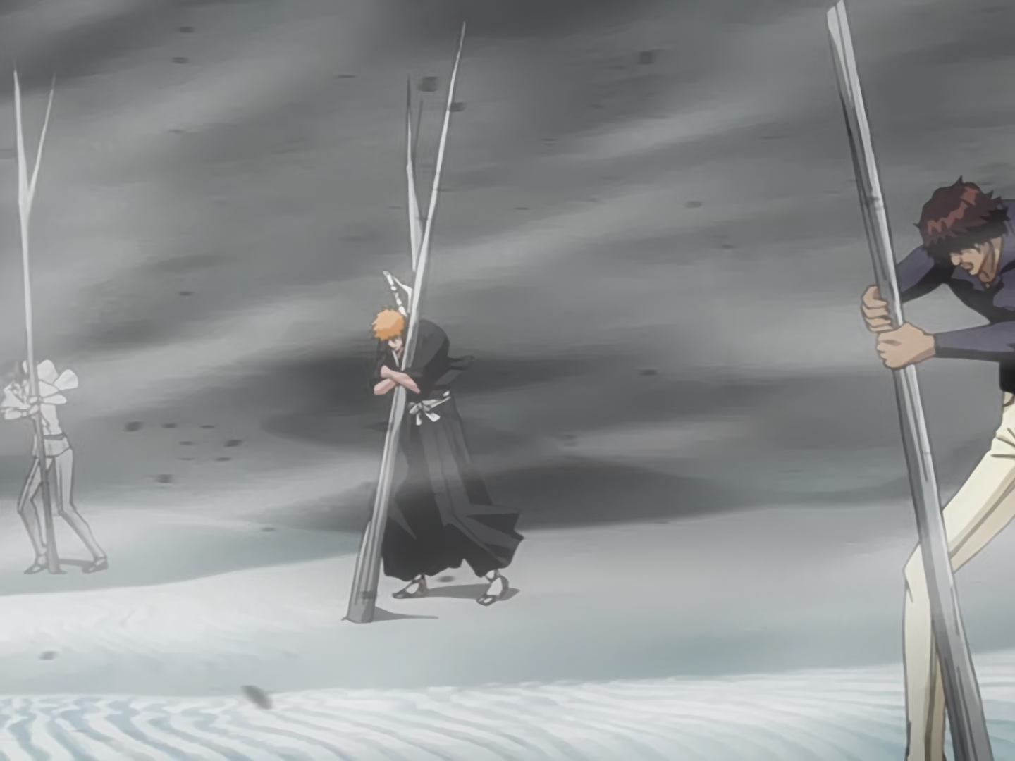 ICHIGO BREAKS INTO SEIREITEI!!, AIZEN CALLS OUT GIN!