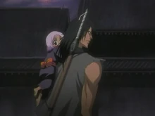 Kenpachi et Yachiru avant de joindre le Gotei 13.