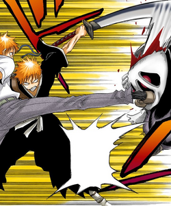 Ichigo; Vasto Lorde (Left)  Mangá bleach, Anime, Berserk mangá