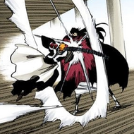 Ichigo attacks Yhwach.