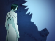 Uryū criticizes Ichigo's abilities.