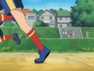 Karin and her friends confront the middle school students.