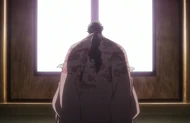 Shunsui learning of his promotion to Captain-Commander.