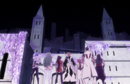 Ganju and his friends find themselves in a reshaped Wandenreich city.