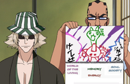 Urahara explains how the Valley of Screams and Blanks are created.