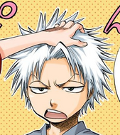 Hitsugaya as a young boy.