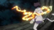 Momo uses Hōrin on Haineko.