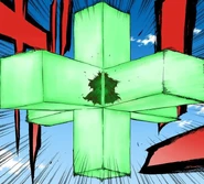 Hachigen uses Roppō Fūjin to seal Baraggan Louisenbairn.