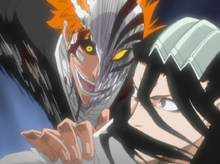 Ep59HollowIchigoSurprisesByakuya