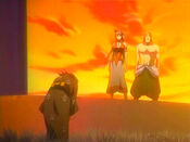 Rukia visita a los Shiba.