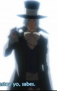 Ryūken Ishida como cazador de monstruos en el cap