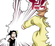 Yuzu leaves Karin after getting upset at her comments about Ichigo.