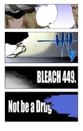 Isshin, Urahara, and Rukia on the cover of Chapter 449.