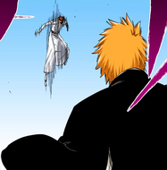 Ichigo and Ebern fight.