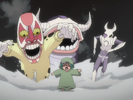 Bawabawa chases Nel Tu in a game of endless pursuit.