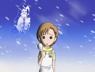 Yuzu and the Plus are chilled by Karin's words.