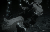 Kenpachi and Unohana's fight.