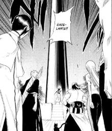 Ichigo y los demás listos para entrar al Rukongai