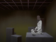 Zommari receives the broadcast of Aaroniero's death while meditating.