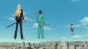 Rose y Love desafiando a Starrk