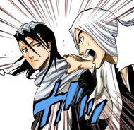 Ukitake demands to know if Byakuya understands what is going to happen tomorrow.