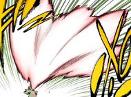 Nelliel swallowing Dordoni's Cero.