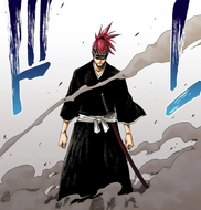 Renji confronts Ichigo.