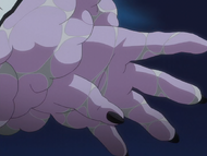 The Menos Grande uses High-Speed Regeneration after Uryū Ishida severs his arm.