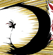 Ichigo uses Getsuga Tenshō in Bankai.