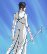 Uryū's Quincy Bangle uniform.