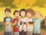 Karin and her friends discuss their need for a strategy.