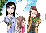 Chizuru asks Michiru Ogawa to get a hotel room with her.