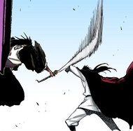 Kenpachi vs. Royd Lloyd.