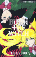 Noel and Ninny on the cover of the limited-issue BURN THE WITCH one-shot volume.