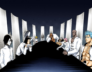 Grimmjow and his fellow Espada gather to discuss the Las Noches intruders.