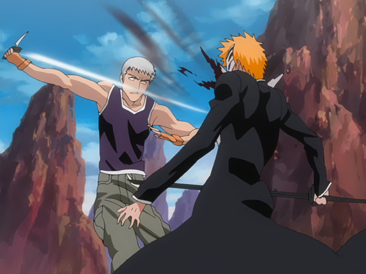 Collision! Black Bankai and White Bankai | Bleach Wiki | Fandom