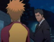 467px-Isshin & Ichigo talk serious