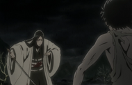 Kenpachi proves himself to be stronger than Yachiru Unohana.