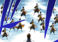 Suì-Fēng generated Speed Clones while facing Sōsuke Aizen in combat.